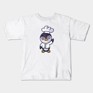 Little penguin chef Kids T-Shirt